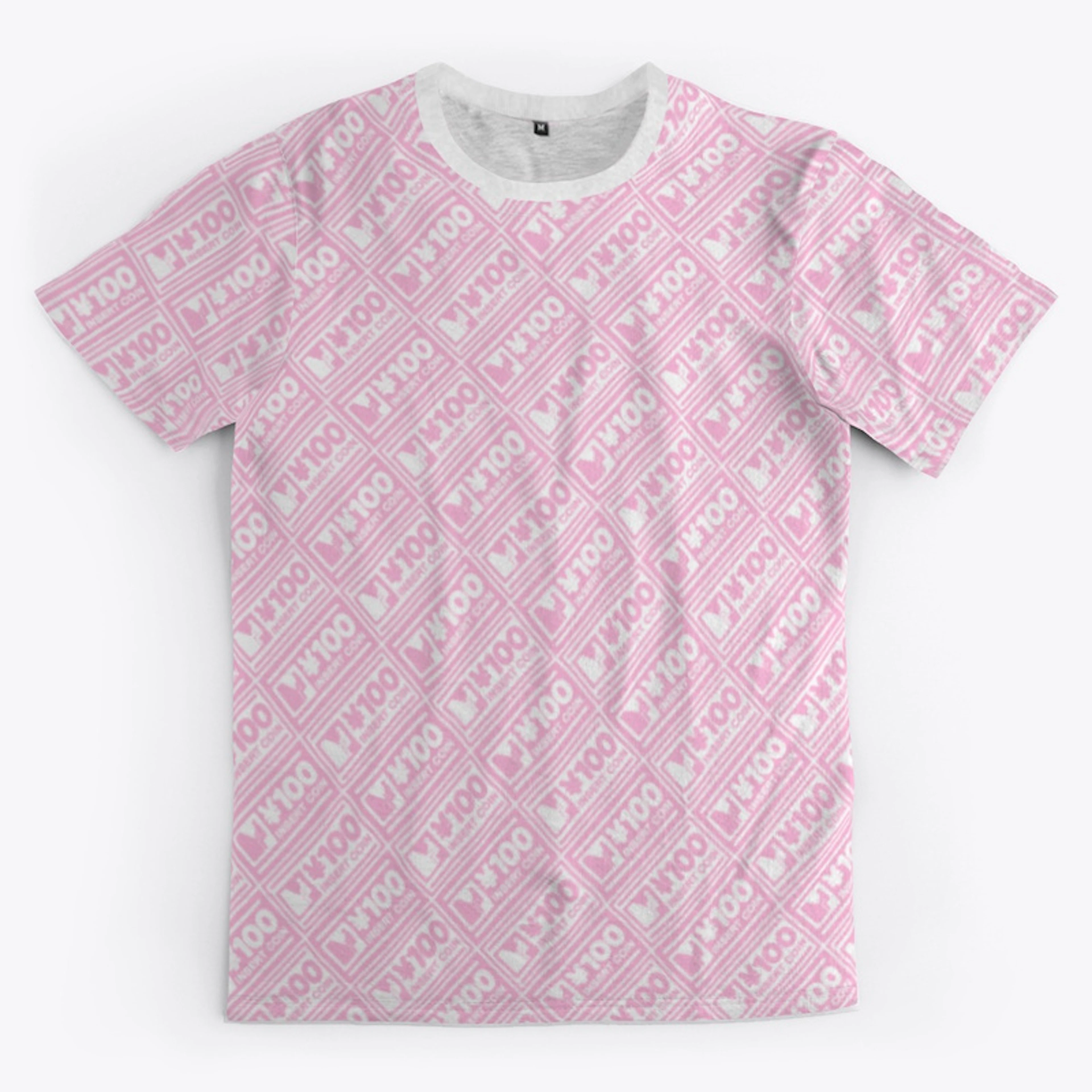 100YEN Checkerboard - Pink Invert
